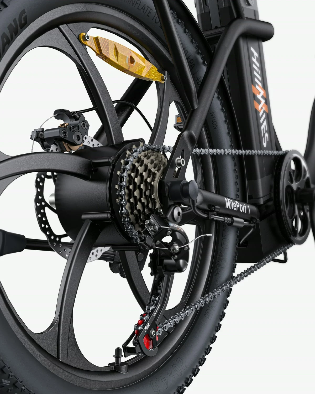 Vélo électrique pliant HillMiles MilePort 1, vue 13