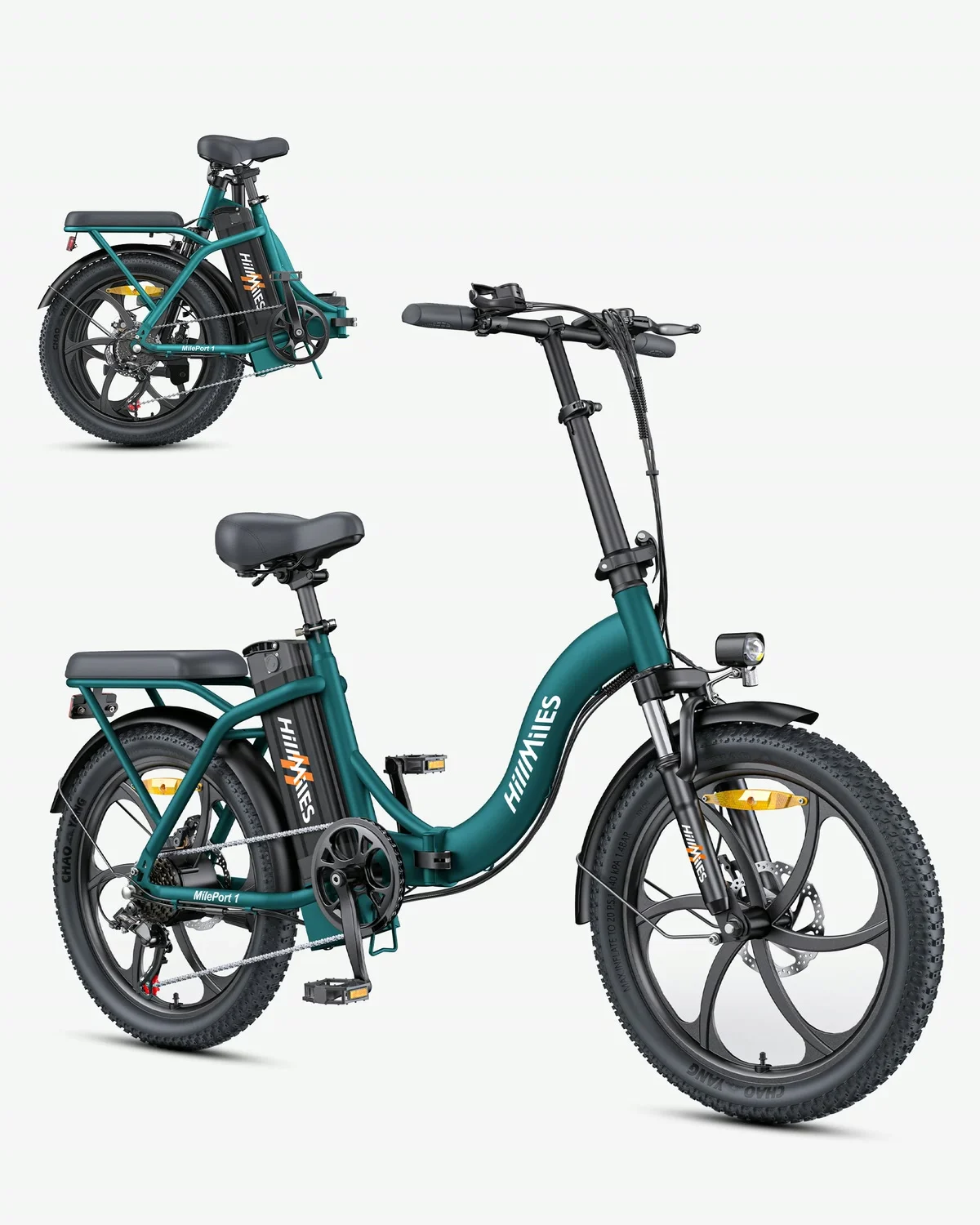 Vélo électrique pliant HillMiles MilePort 1, vue 3